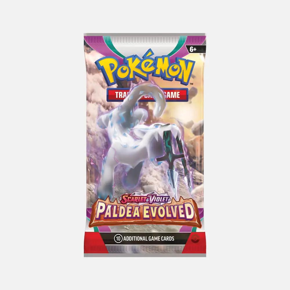 Pokemon Paldea Evolved Trading Cards Sleeved Booster Pack