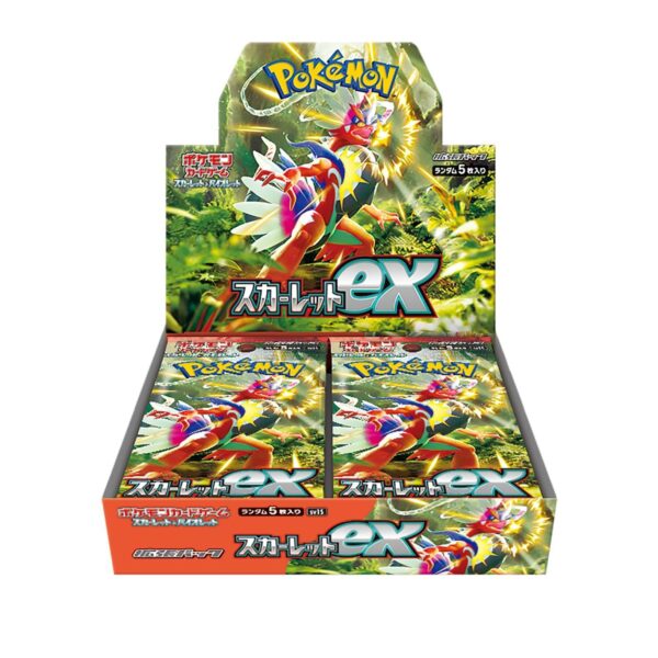 Japanese - Scarlet - Booster Box