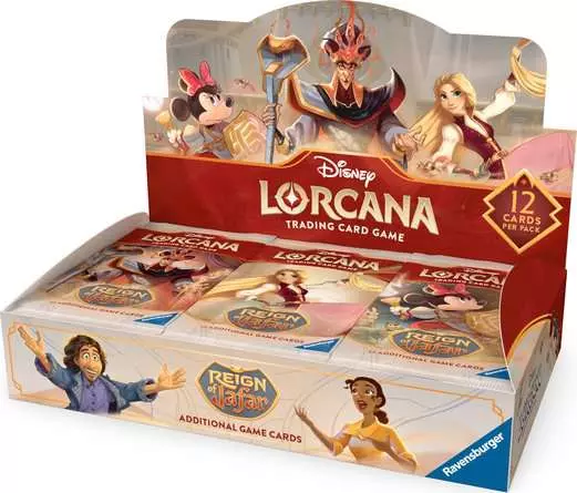 Disney Lorcana Trading Card Game - Reign of Jafar Booster Pack Display - Set 8