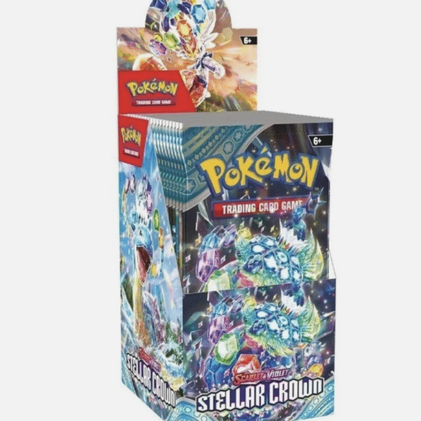 Pokémon TCG Stellar Crown Half Booster Box (18 Packs)