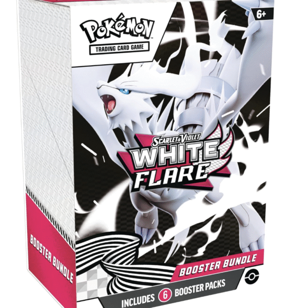 Pokémon TCG: Scarlet & Violet—White Flare Booster Bundle (6 Booster Packs)