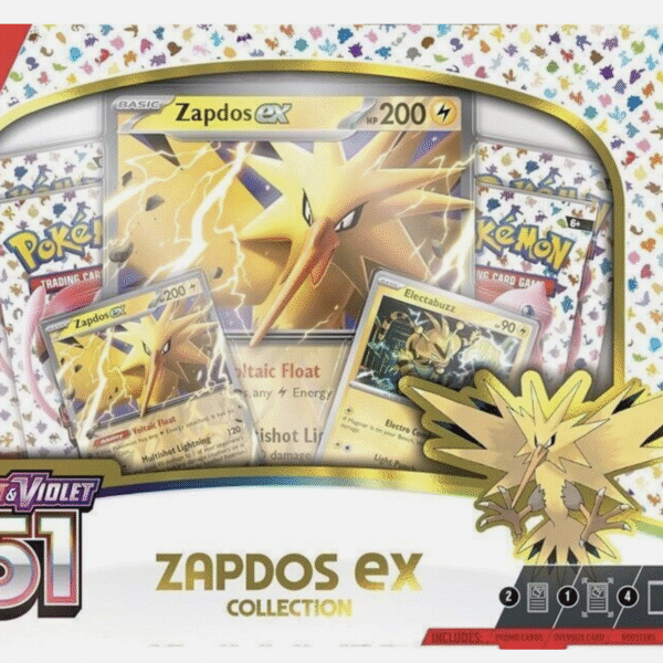 English - 151 Zapdos - EX Box