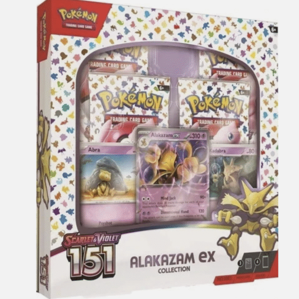 Pokémon TCG: Scarlet & Violet - 151 Alakazam EX Collection Box - Sealed