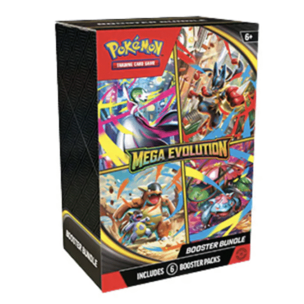 English - Mega Evolutions - 6 pack booster bundle