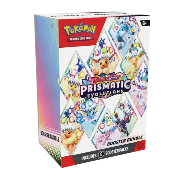 English - Prismatic Evolutions - 6 Booster Pack Bundle