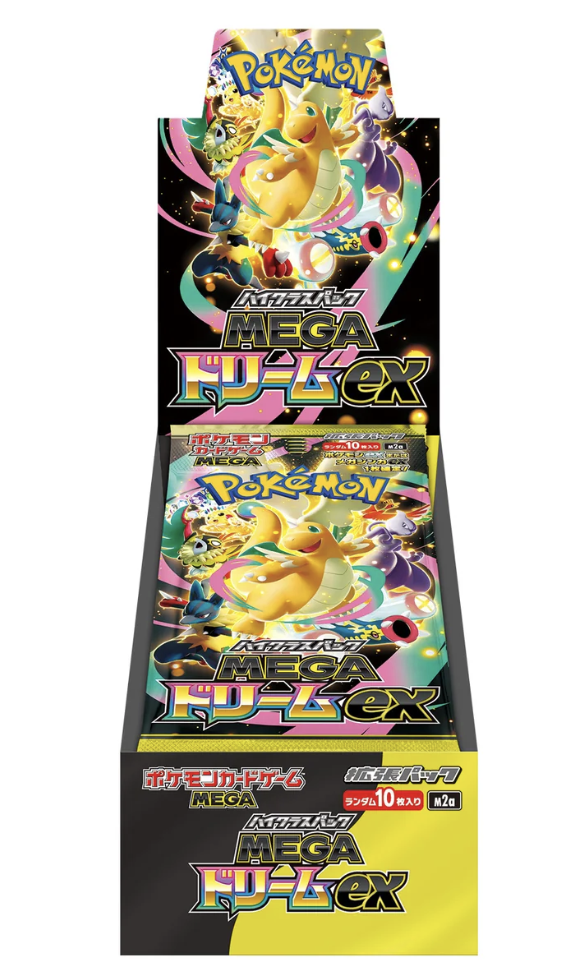 Japanese – Mega Dream EX – Shrink Wrapped – Booster Box – Invicta TCG