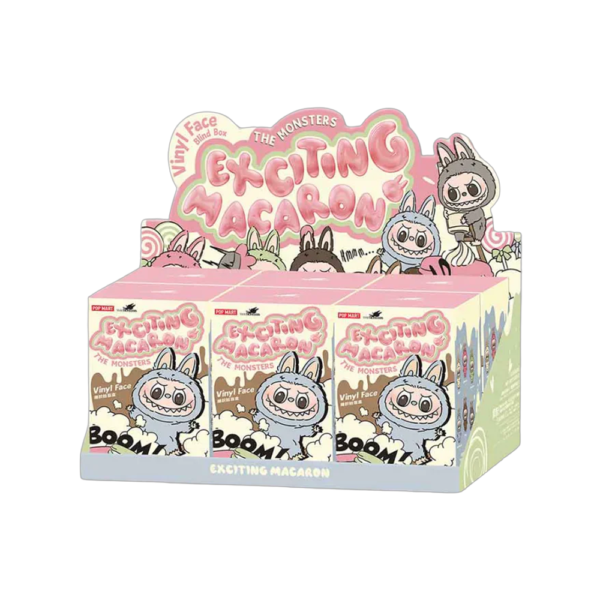 Labubu - Exciting Macaron - Sealed Display Case
