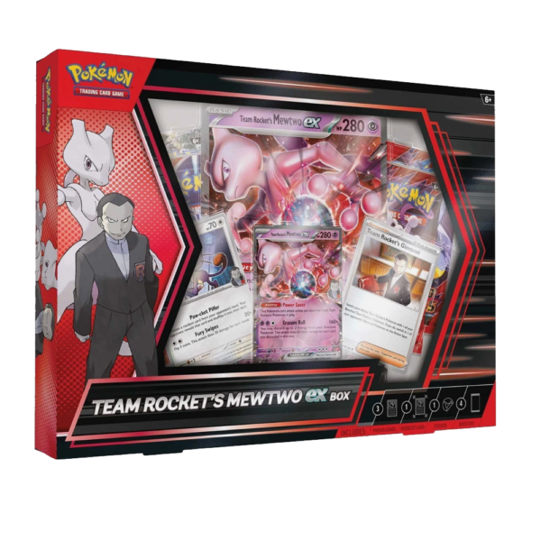 English - Team Rockets Mewtwo - EX Box