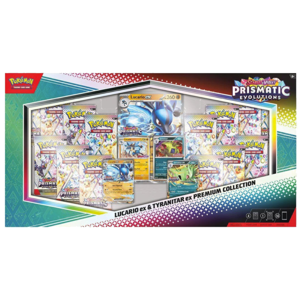 English - Lucario & Tyranitar - Premium Collection Boxes