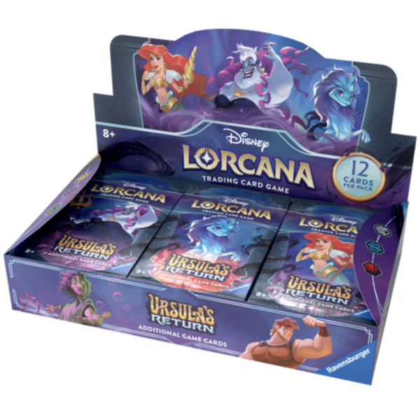 Disney Lorcana TCG - Set 4 Ursulas Return - Booster Pack (24 Count)