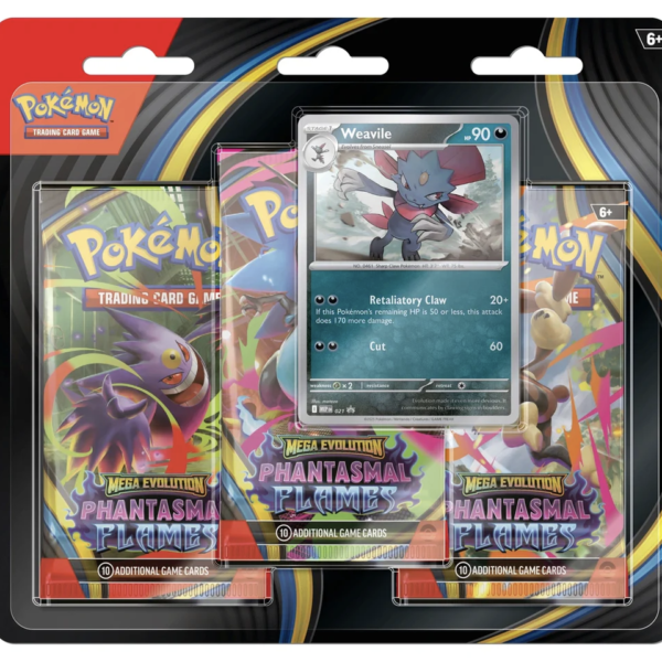 English - Phantasmal Flames - 3-Pack Blister