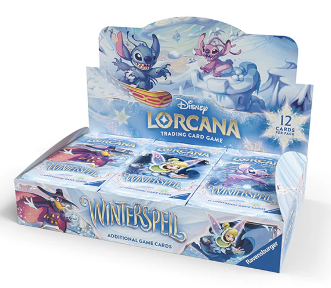 Disney Lorcana TCG - Winterspell Booster Pack Display (24) - Set 11