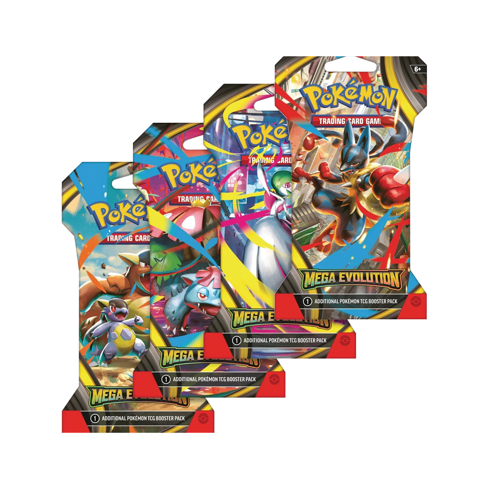 English - Mega Evolutions - Sleeved Booster Pack