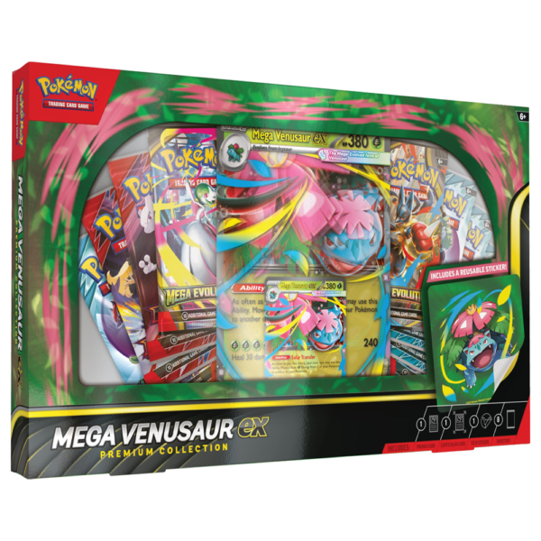English -  Mega Venusaur - Premium Collection