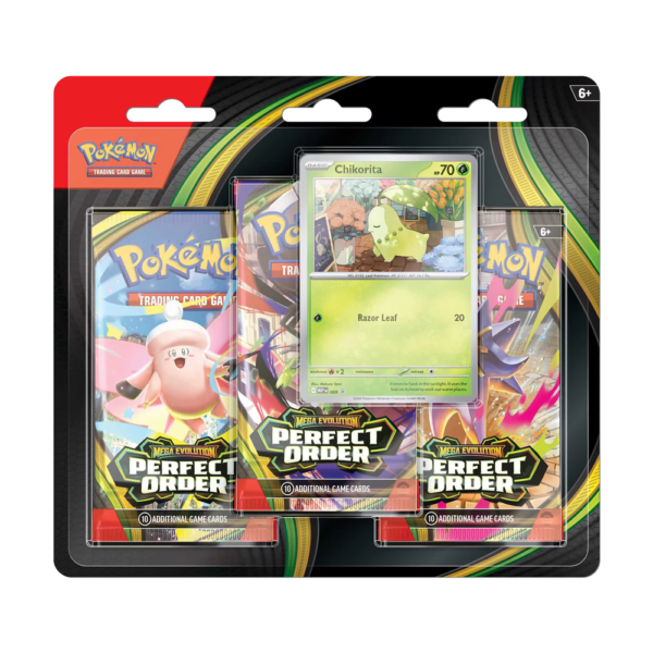 English - Perfect Order - 3-Pack Blister