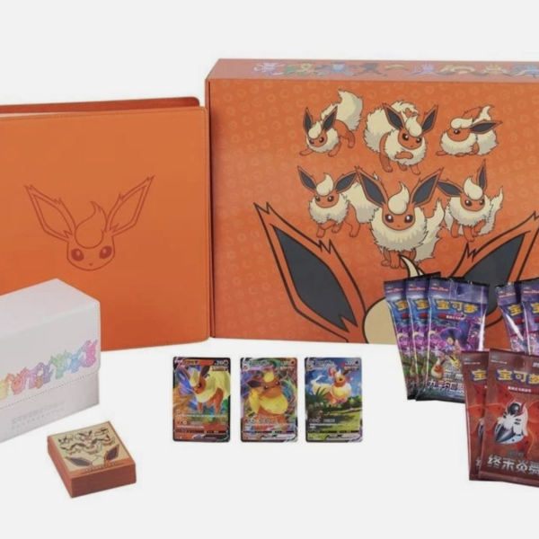 Chinese - Eevee GX Gift Box - Flareon