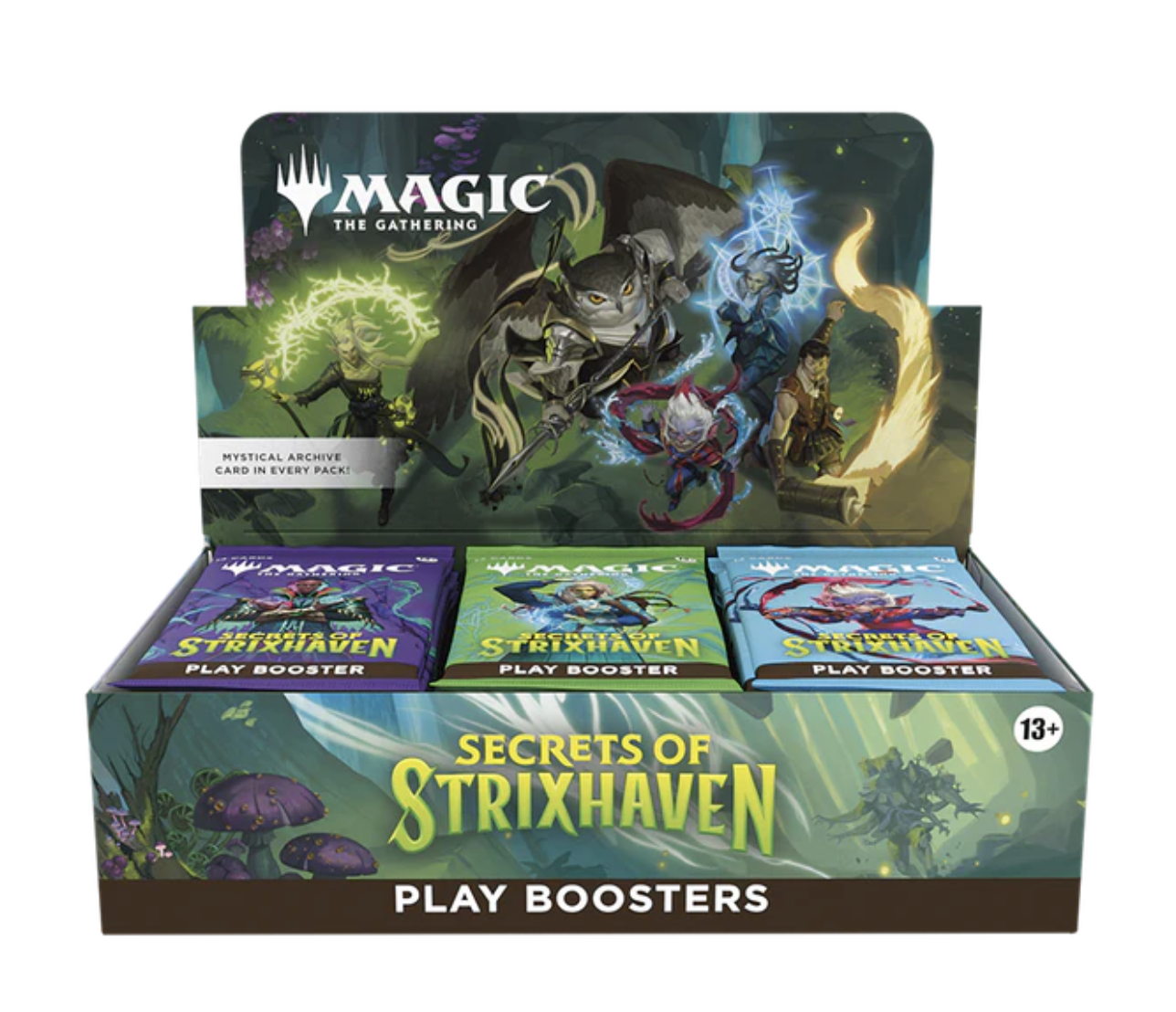 English - Magic The Gathering - Secrets of Strixhaven - Play Booster Box