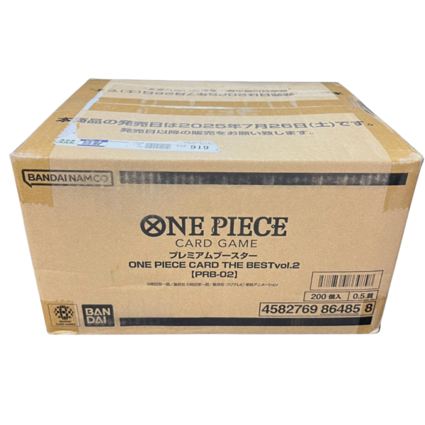 Japanese - PRB-02 - One Piece - Sealed Case