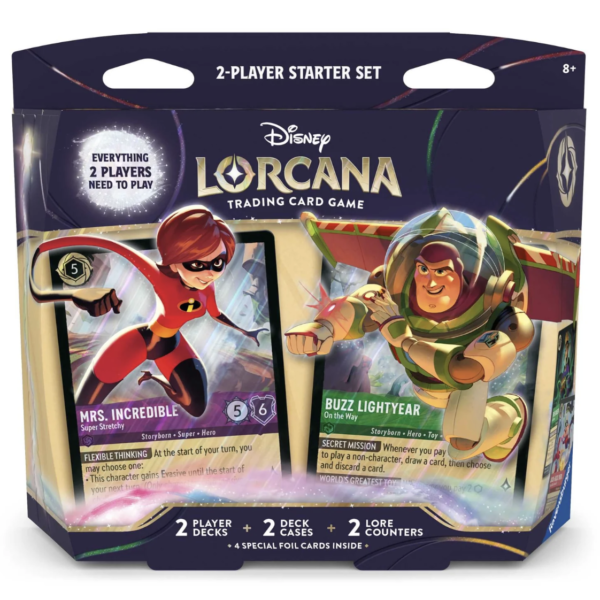 Disney Lorcana - 2 Player Starter Deck - Wilds Unknown - Set 12
