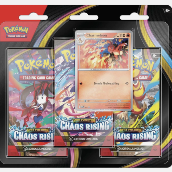 English - Chaos Rising - 3-pack Blister