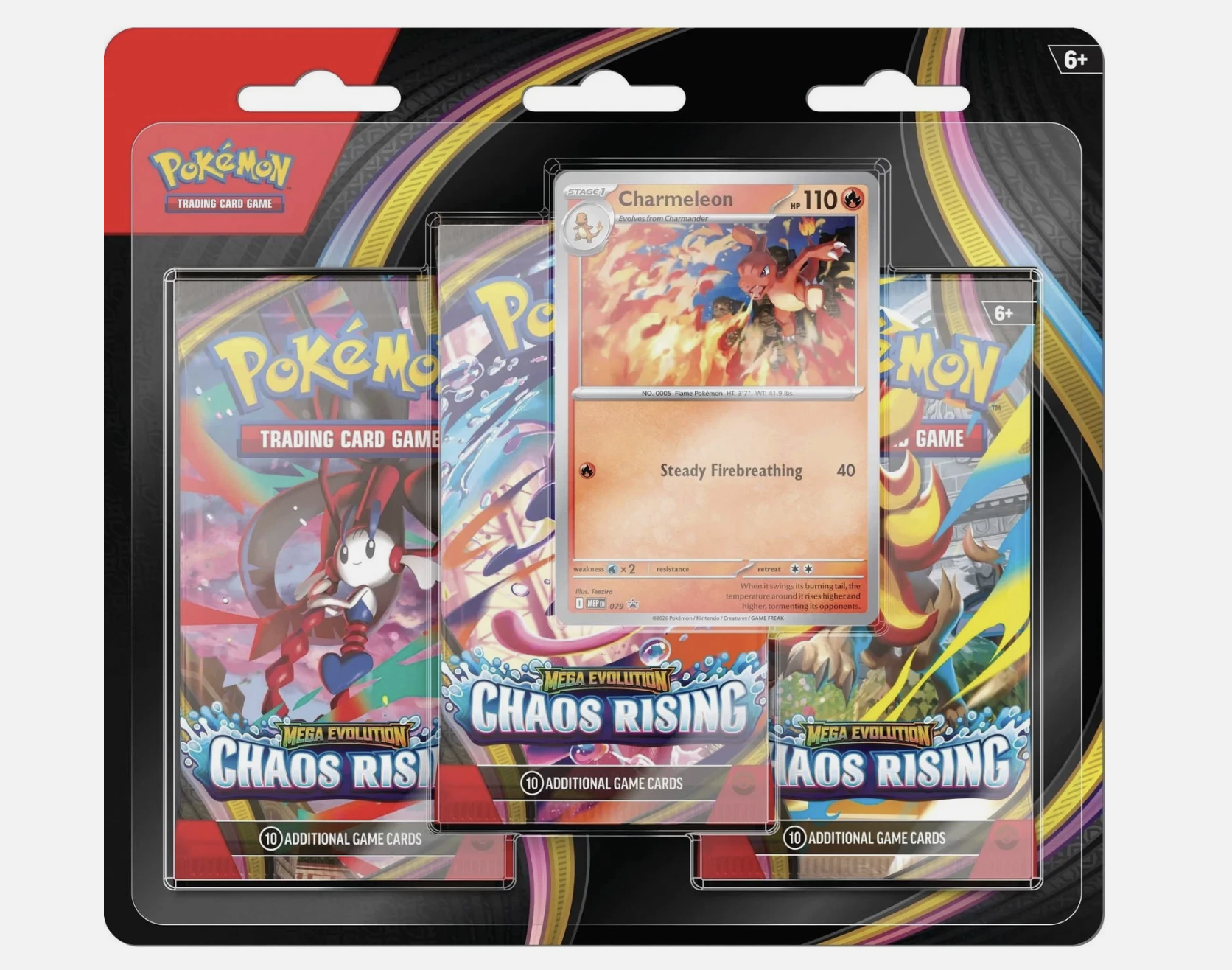 English – Chaos Rising – 3-pack Blister – Invicta TCG