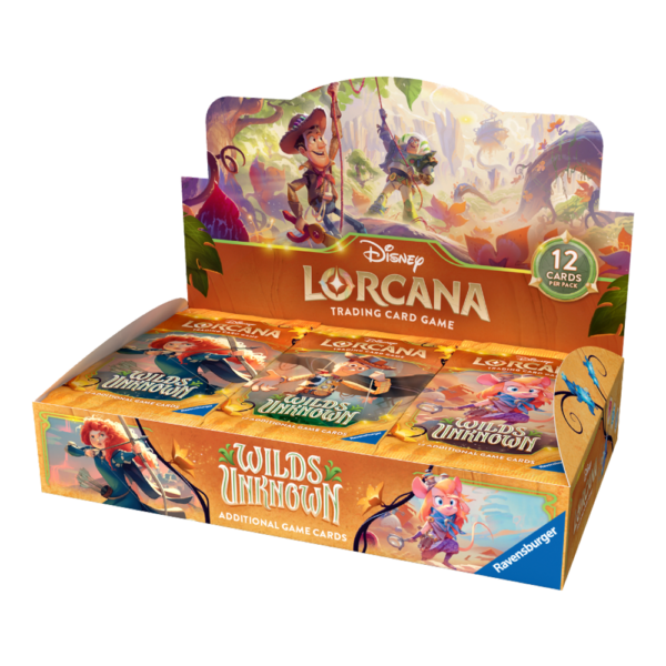 Disney Lorcana TCG - Wilds Unknown Booster Pack Display (24) - Set 12