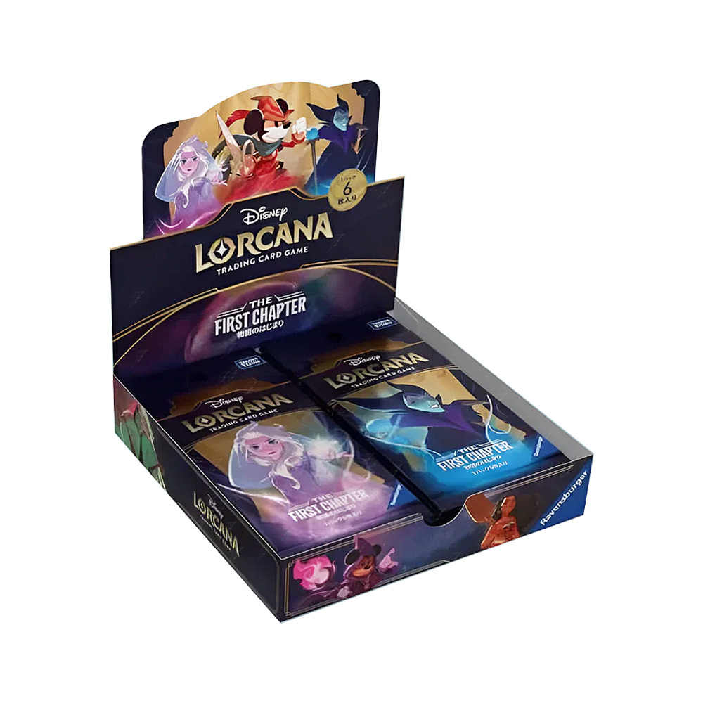 lorcana first chapter booster box uk Disney Lorcana: The Display Each Disney Lorcana Booster Pack contains 12 random cards How do you know if