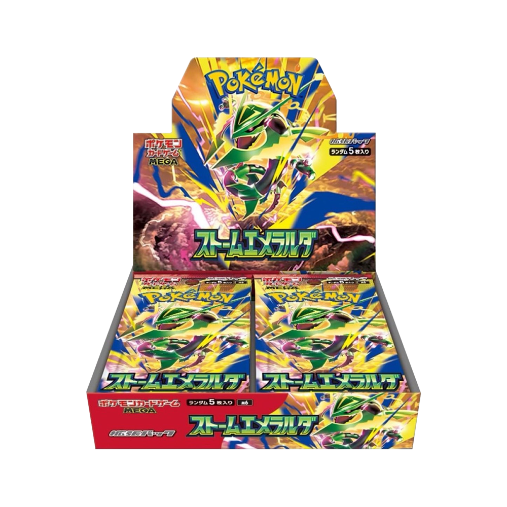 Japanese - Storm Emerelda - Booster Box (pre-order 10th Aug)