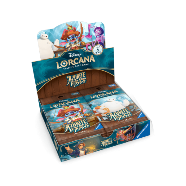 TAKARA TOMY - Disney Lorcana TCG Azurite Sea - Japanese Booster Box