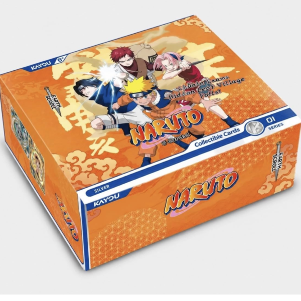 NARUTO-Smriti Collectible Cards-Earth Scroll Foil-001B-EMEA