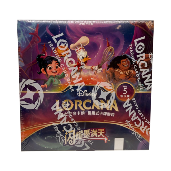 Chinese Disney Lorcana Shimmering Skies Booster Box