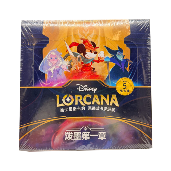 Chinese Disney Lorcana The First Chapter Booster Box