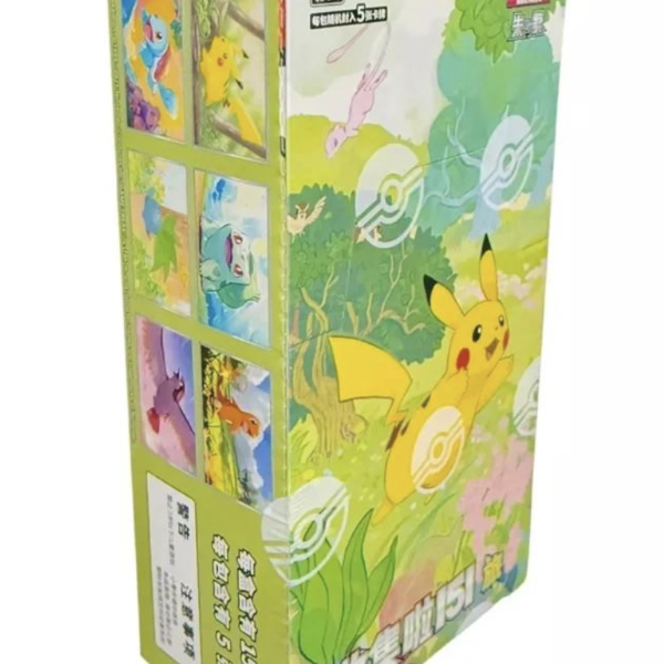 Chinese Pokémon 151 Vol. 1 Journey Jumbo Booster Box
