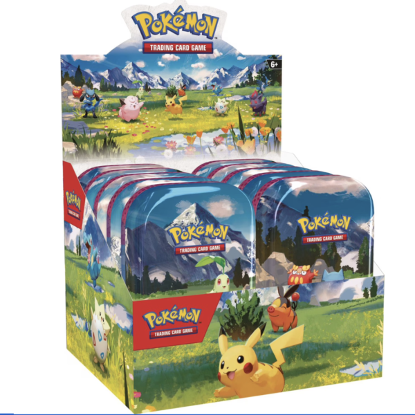 English Pokémon Mega Evolution Ascended Heroes Mini Tin Display
