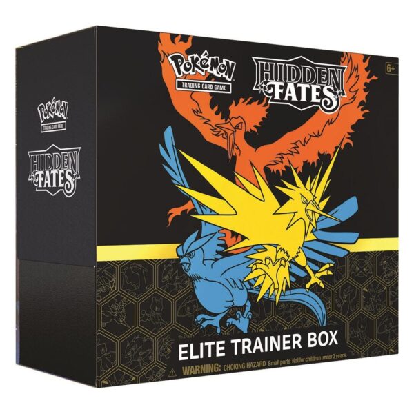 English Pokémon Hidden Fates Elite Trainer Box