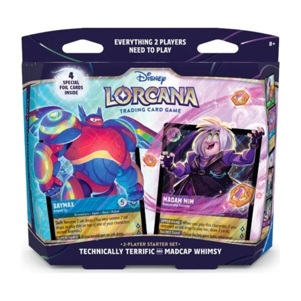 English Disney Lorcana 2 Player Starter Set Hyperia City Set 14