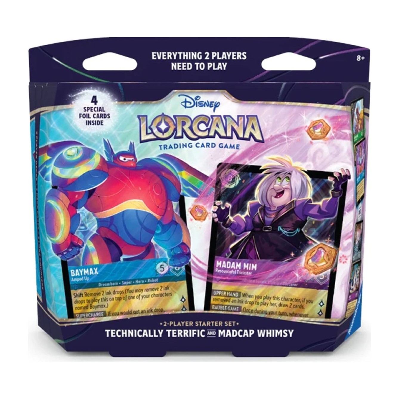 English Disney Lorcana 2 Player Starter Set Hyperia City Set 14